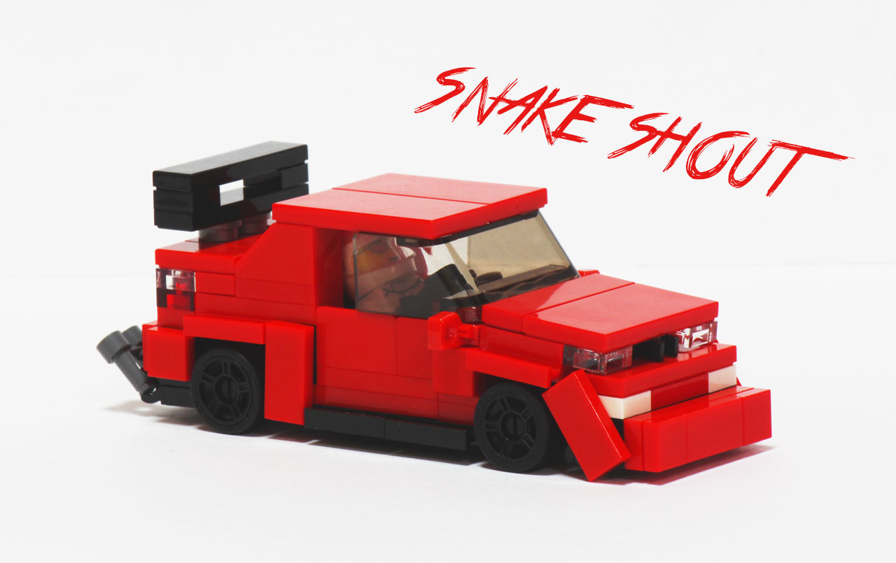 Snake Shout：アルファロメオのお手本 - 4-Wide Lego Cars Blog - レゴ 