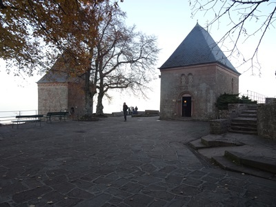 聖オディール修道院の二つの礼拝堂