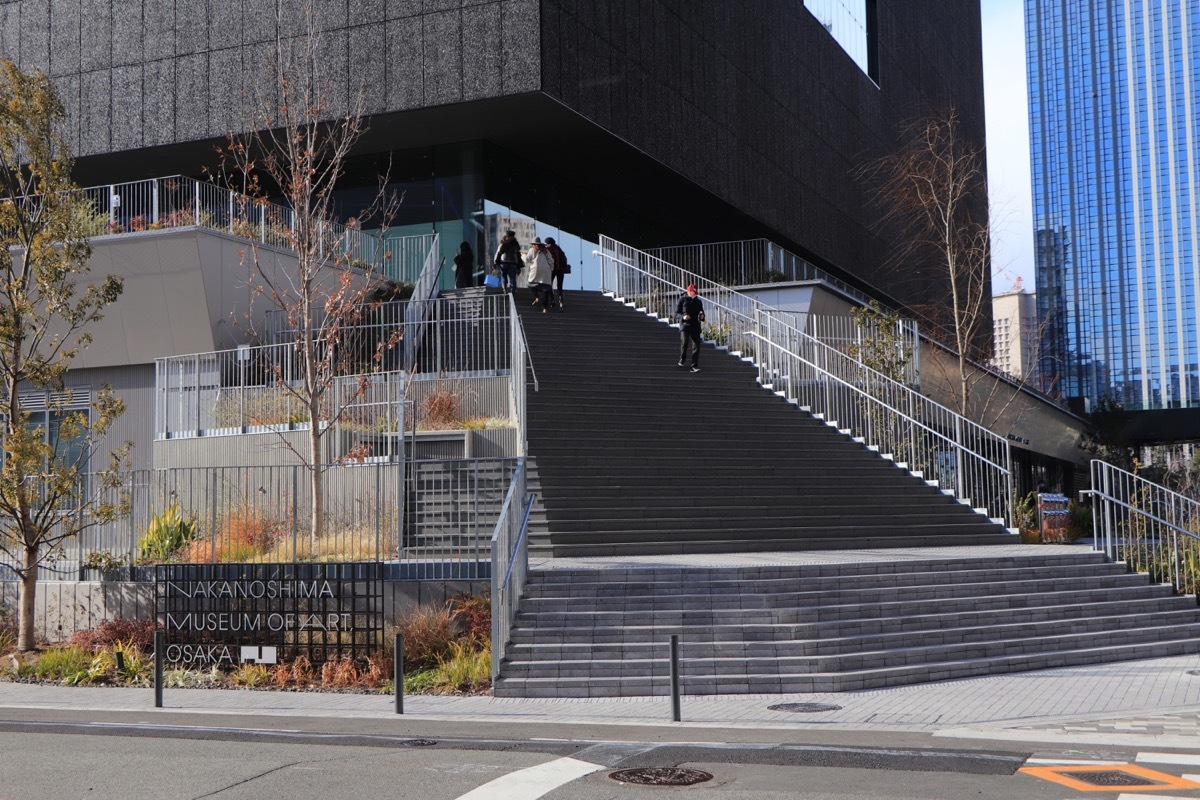 0286：大阪中之島美術館 南側階段