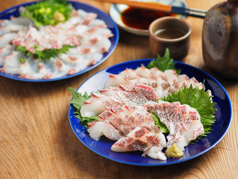 真鯛の松皮つくり - 魚料理と簡単レシピ