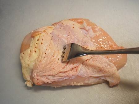 鶏むね肉の塩辛焼き021