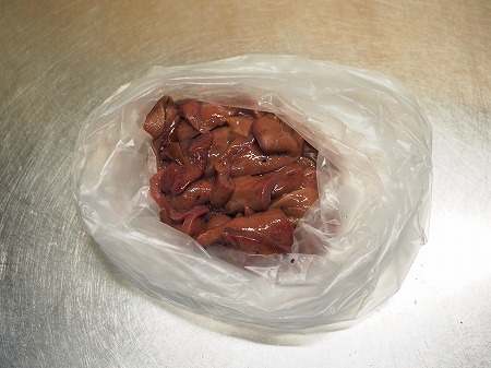 豚レバーとゴーヤのキムチ炒め023