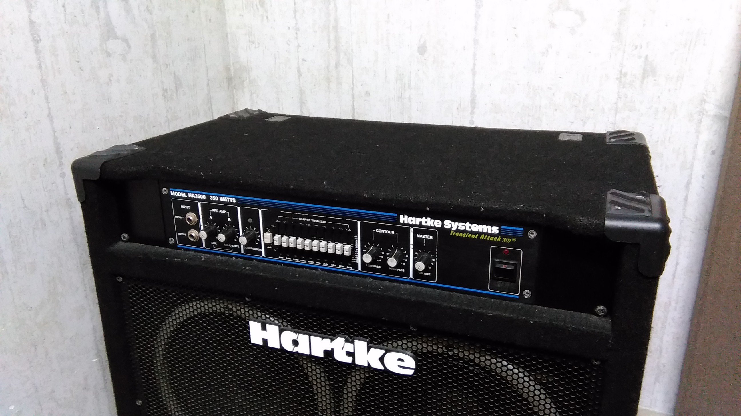 Hartke HA3500 (ハートキー ベースアンプ) 使い方・音作り【基本編 