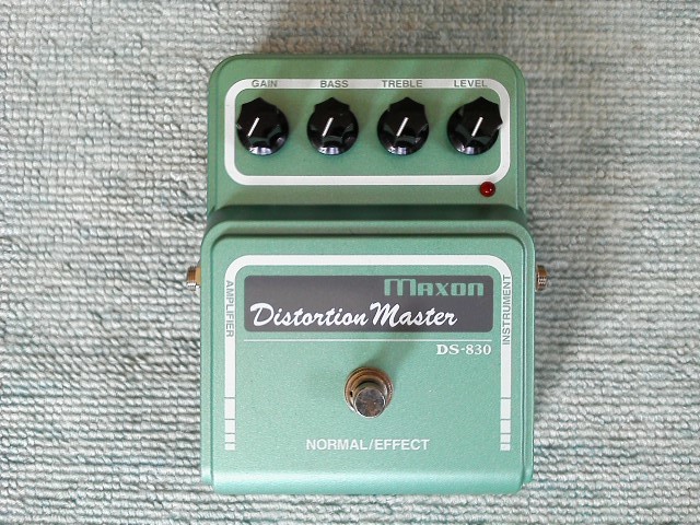 Maxon DS830 Distortion Master 使い方・音作り.セッティング・評価 