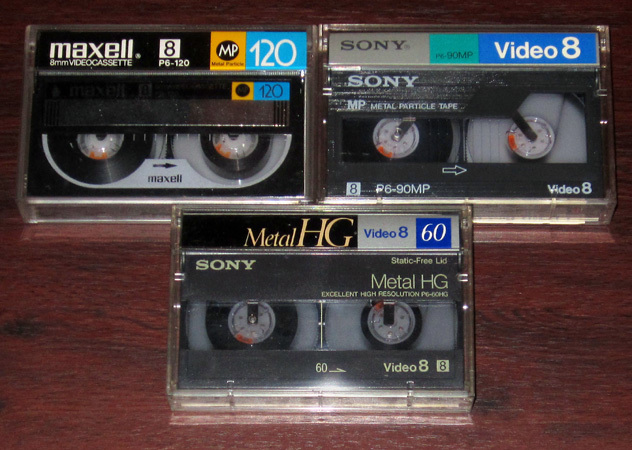 楽天カード分割】 未使用品 ソニー 120分 MP120×4本セット 8ミリテープ