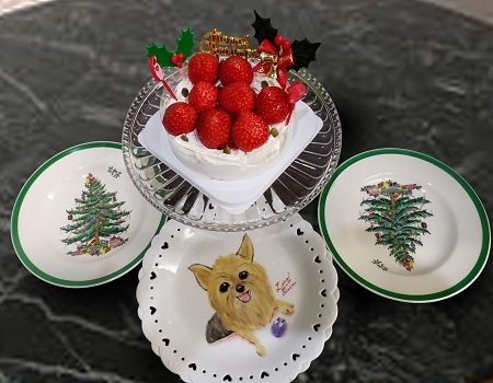 2020年12月24日クリスマスイヴ＠家パ③-2ケーキの準備
