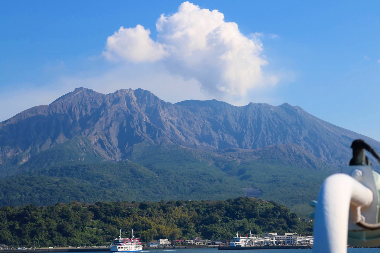 今年最後のキャンプツーリング　2020・鹿児島　桜島フェリー