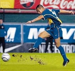 Nahoriro takahara played in Boca