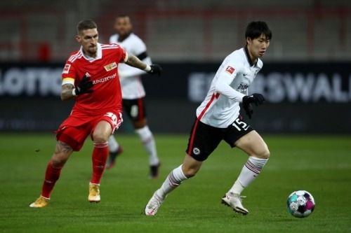 Kamada 2 assists Union Berlin 3-3 Eintracht Frankfurt