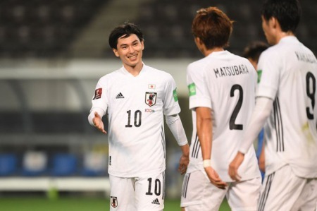 Minamino goal mongolia 0_7 japan