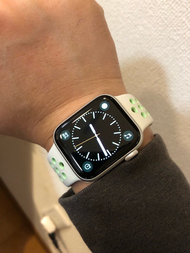 Apple Watch 純正 スプルースオーラ ベイパーグリーンNIKEバンド 通販