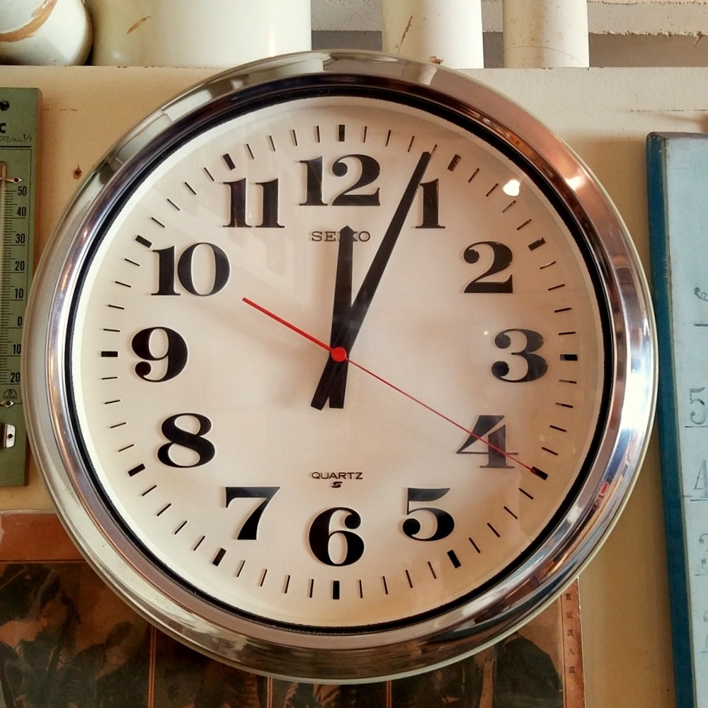 レトロなSEIKO/セイコー 大型壁掛け時計 [Sold Out]過去の販売商品