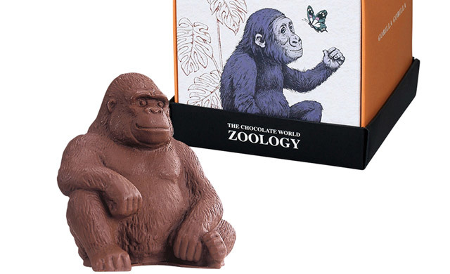 Zoology ズーロジー リアル系動物チョコレート 通販 立体感 マウンテンゴリラなどフィギュアクオリティ