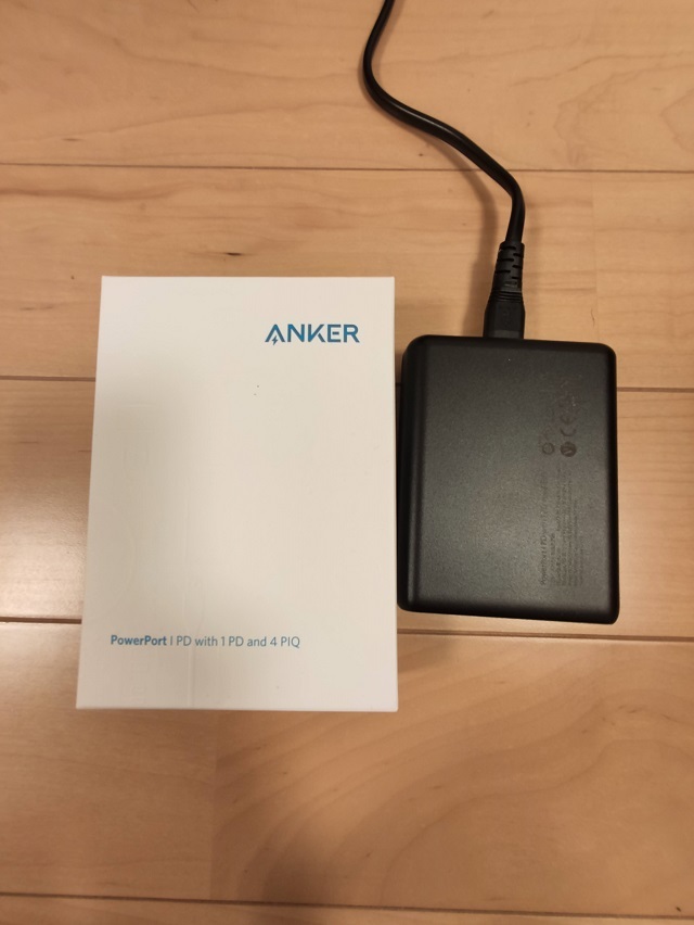 Anker「PowerPort I PD-1 PD&4PowerIQ」の箱