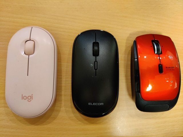 マウス3製品比較